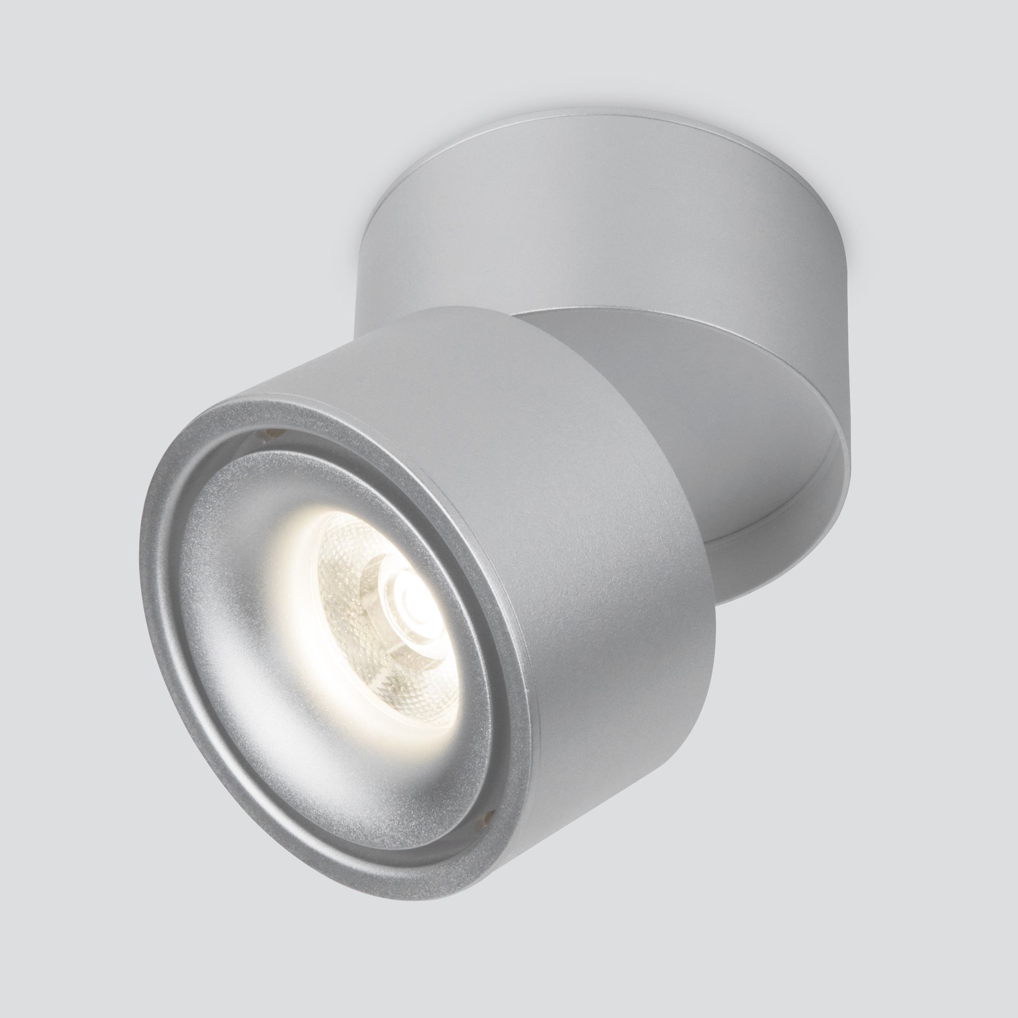Накладной светодиодный светильник DLR031 15W 4200K 3100 серебро матовый Elektrostandard