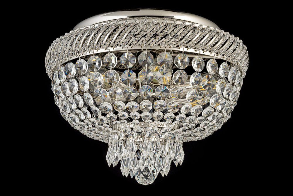 Люстра *35*31 см, 6*E27*60W, Dio D`arte Bari Nickel Bari E 1.2.35.100 N, Матовый никель