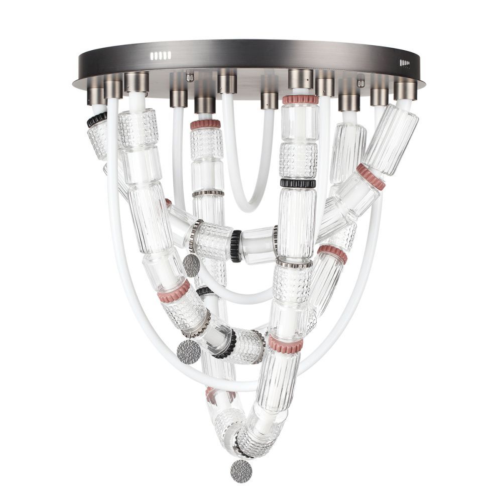 Светильник 60 см, 80W, 4000K, Odeon Light 5456/80CL, никель