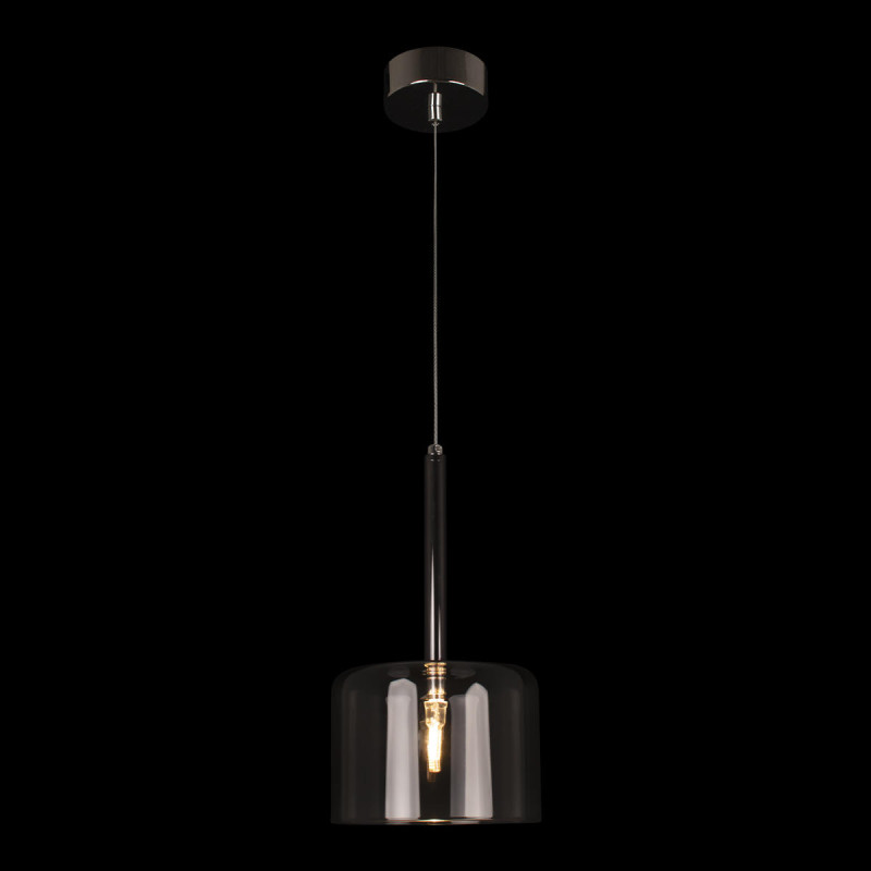 Подвесной светильник 14 см, 1*G4*5W хром Loft It Spillray 10232/A Smoke