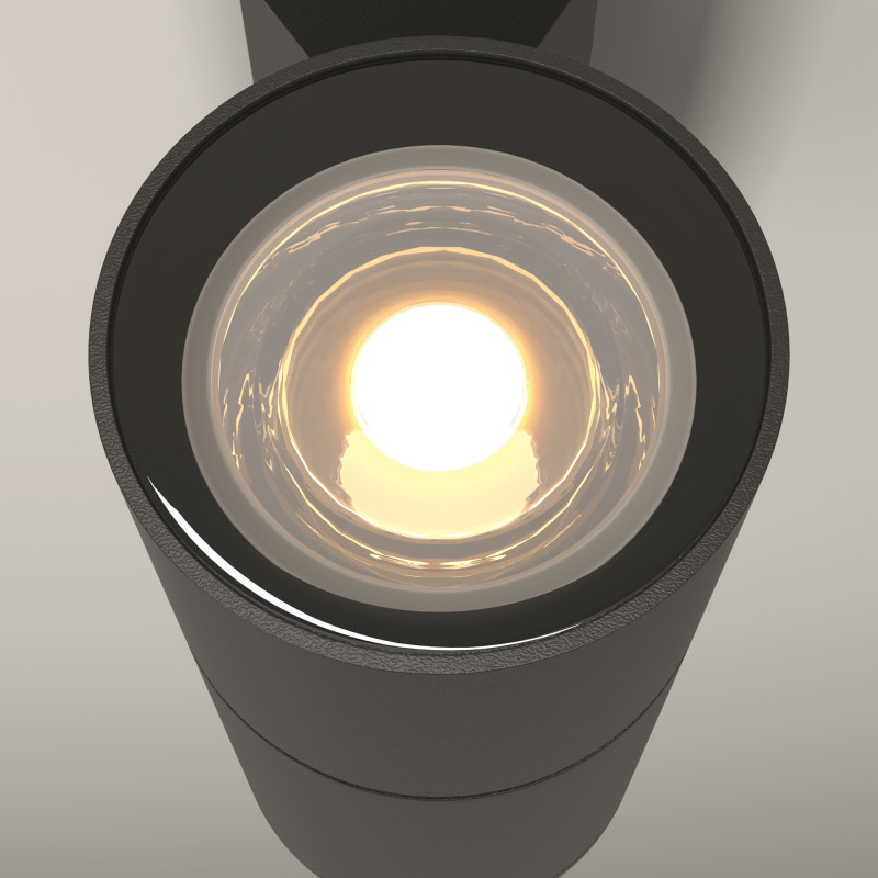 Уличный настенный светильник Maytoni Bowery  O574WL-01B, черный/матовый