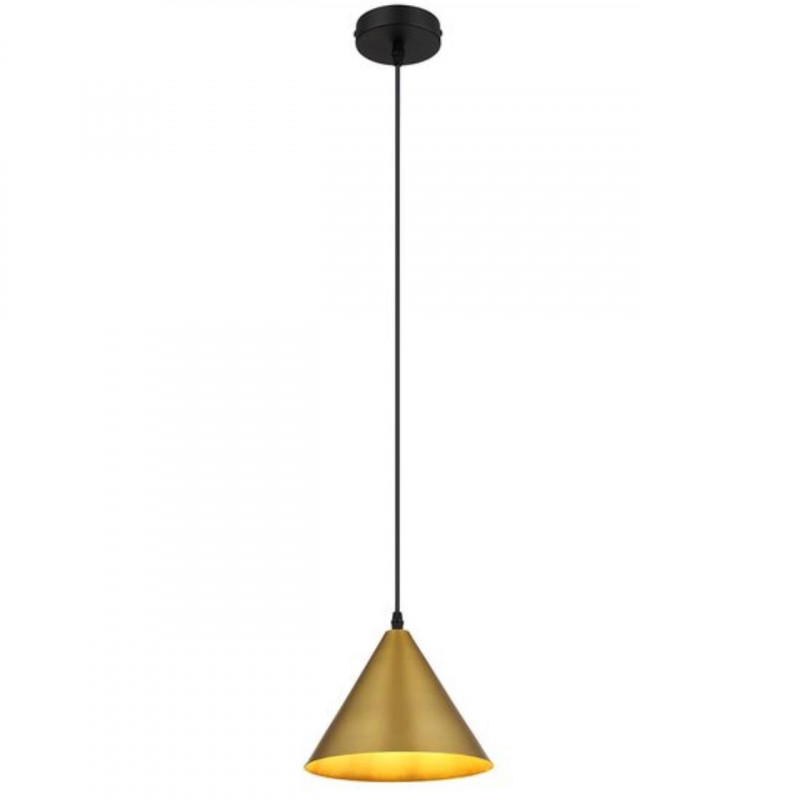 Светильник подвесной 22*18 см, 1*E27 черный Arte lamp David A7033SP-1BK