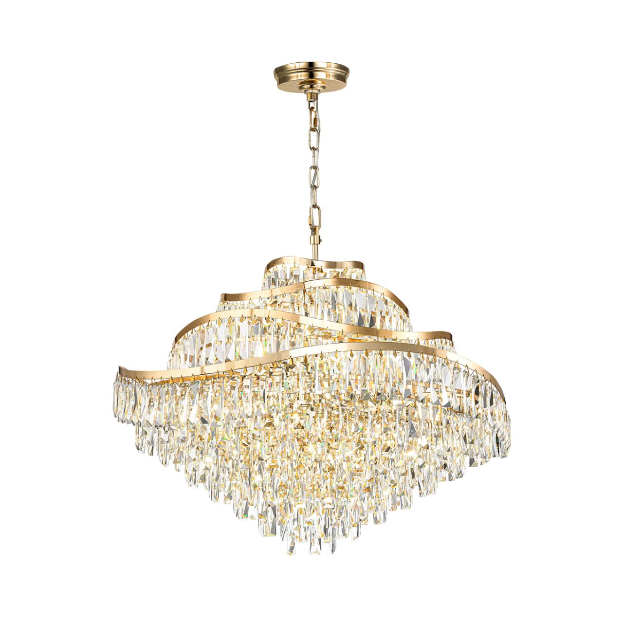 Люстра 80*80*135 см, 25 E14*40W, Odeon Light Wayta, золотой 5073/25