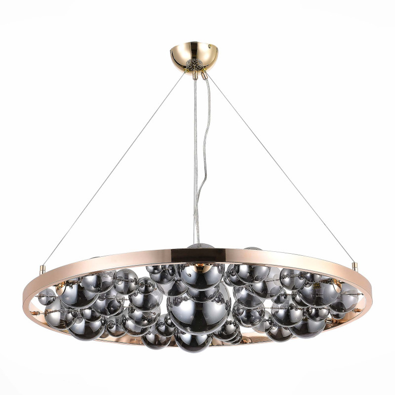 Люстра подвесная 80 см, ST LUCE OLMI SL1510.203.07 Французское золото