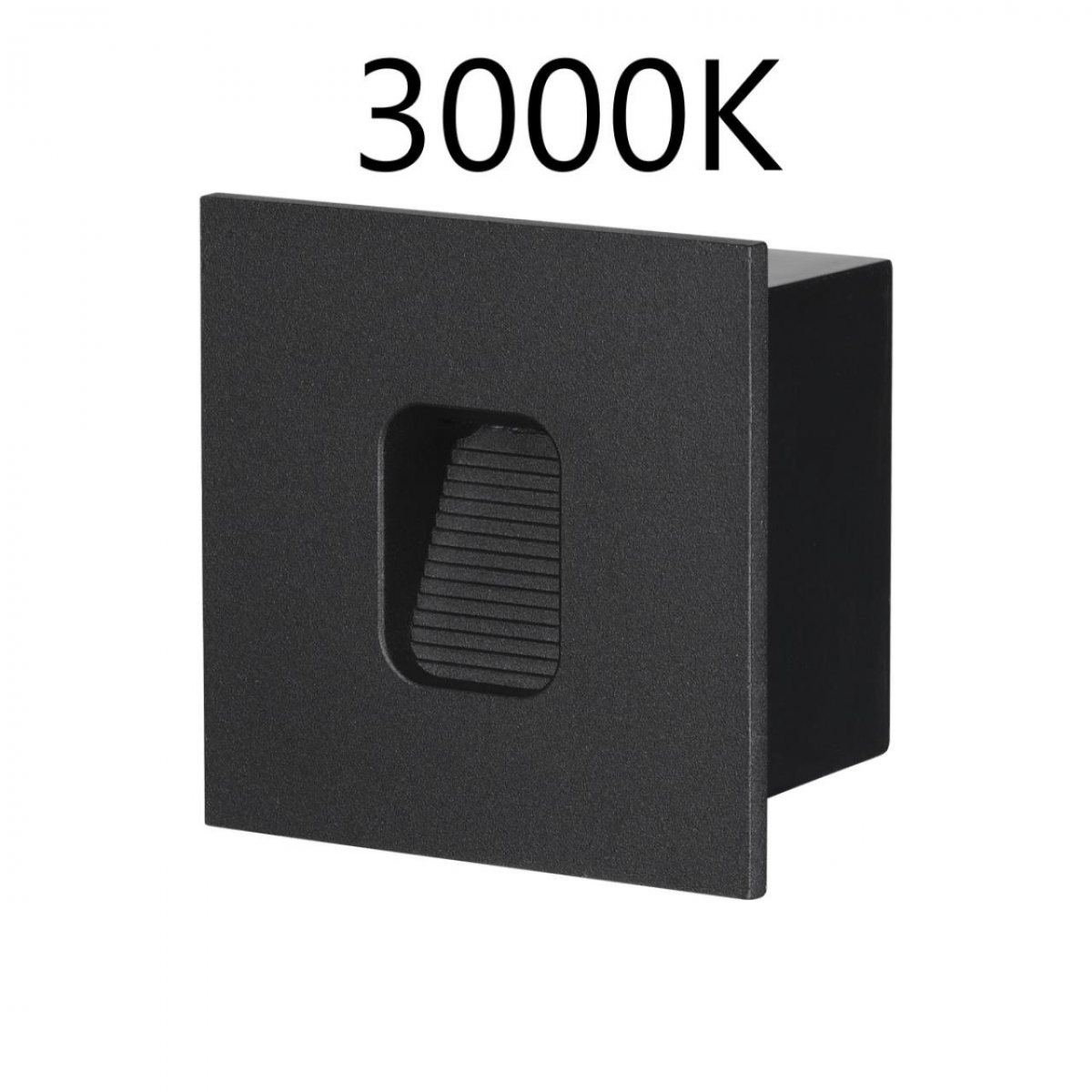 Подсветка для лестниц 8 см, 1W, 3000K, ODEON LIGHT VITTY 6650/1WL3, черный