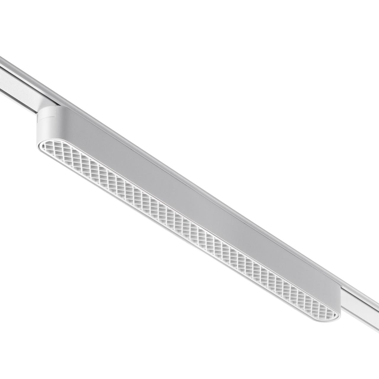 Трековый светильник для низковольтного шинопровода 33*2,5* см, LED 18W*3000 К, Novotech Shino Smal, белый, 359249