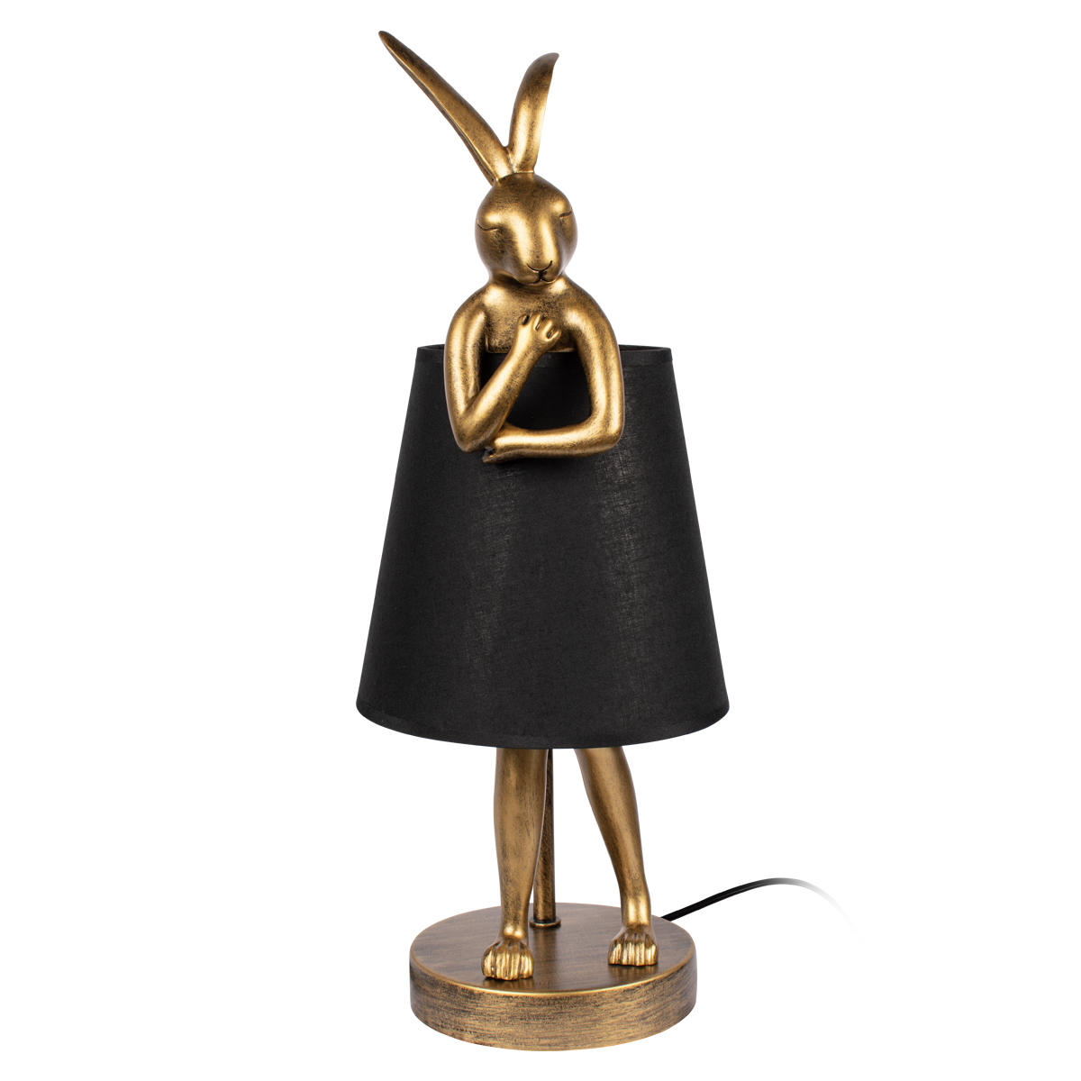Настольная лампа 16*38 см, 1*E14 LOFT IT Lapine 10315/A Black золото