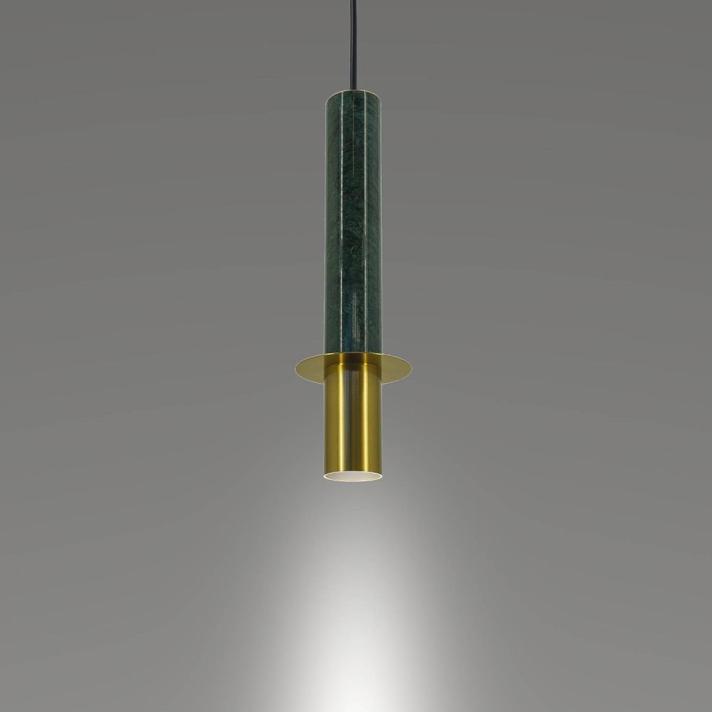 Светильник подвесной *50-190 см, 1*GU10*35W, Lightera Ohrid LE136L-50GR, Латунь