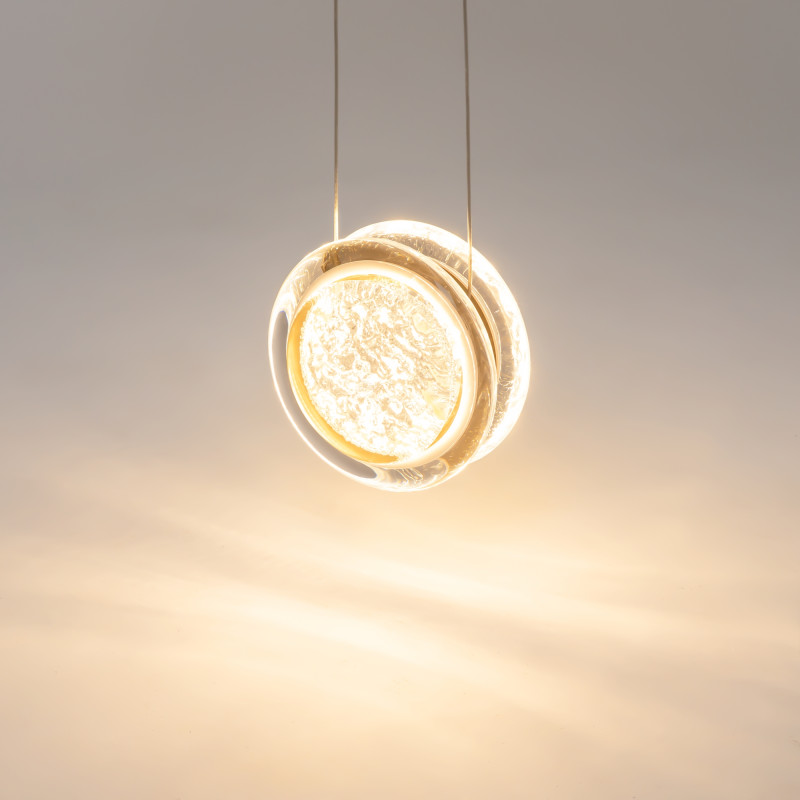 Подвесной светильник 15,6*12*319 см, LED, 3000К, Maytoni Pharao MOD361PL-L7BS3K1 латунный