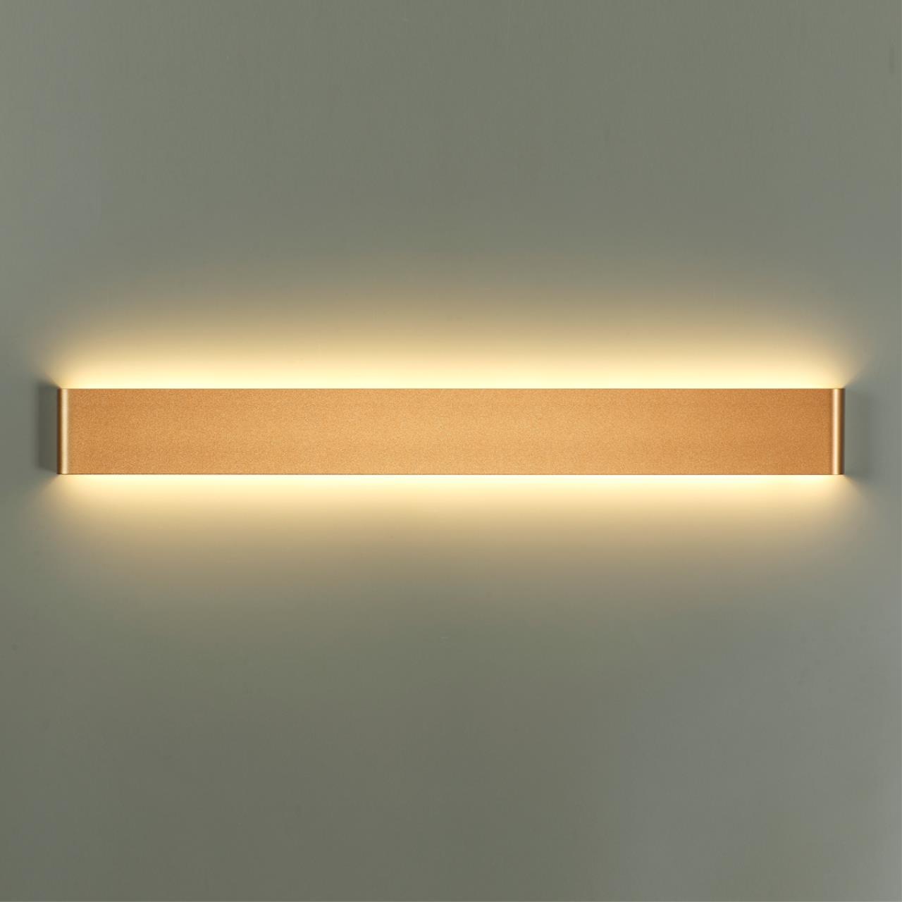 Светодиодный светильник 83 см Odeon Light Framant 4295/30WL, 30W LED, 3000K, золото