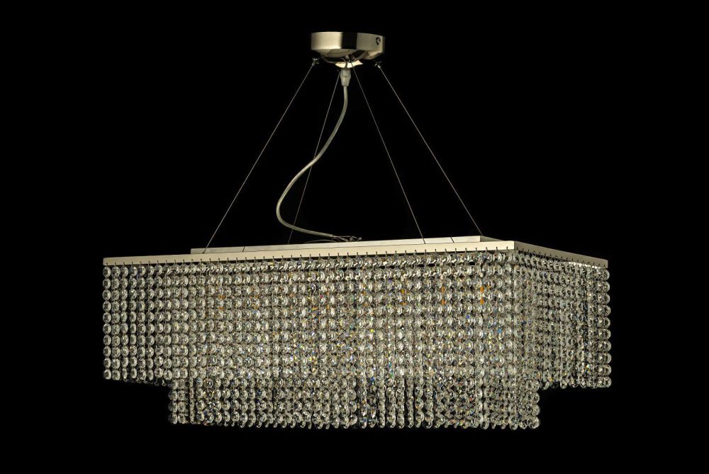 Люстра подвесная **25 см, 8*G9*40W, Arti Lampadari Milano Milano E 1.5.70X25.502 N, никель