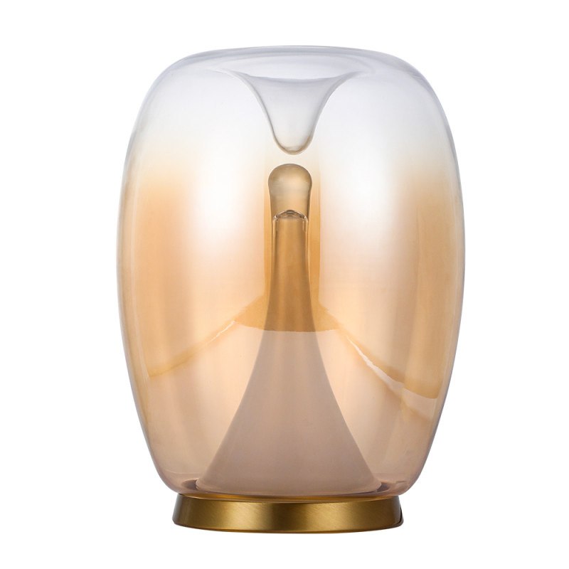 Светильник  27*36 см, 1 LED*15W, 4000 К, Divinare Campo 5875/07 TL-15, Янтарный