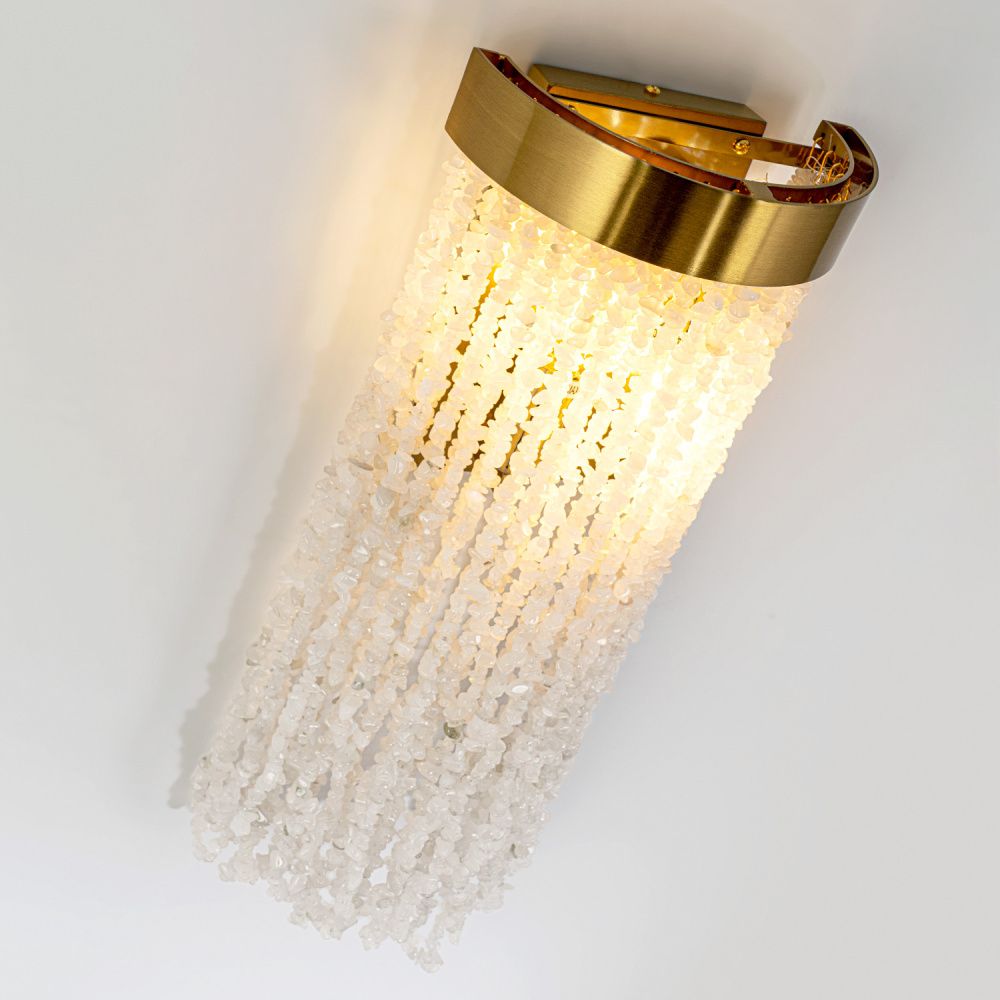 Бра 18*11*40 см, Е14*40W, Modestyle  MS.2441.400 BS-WH, Латунь