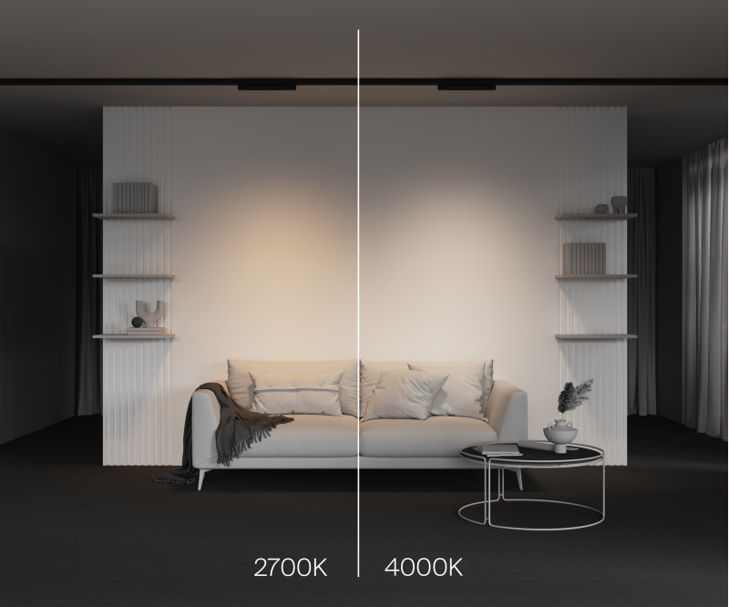 Трековый трехфазный светильник 38 см, 10W, 4000K, Maytoni Basis TR196-3-10W4K-B, черный