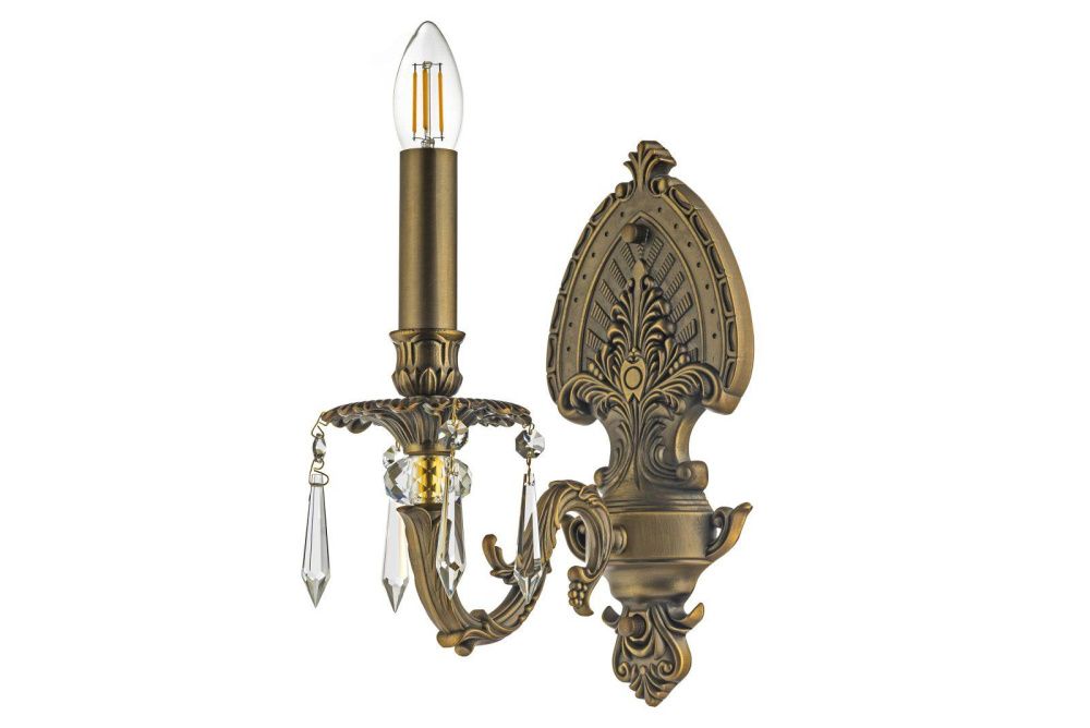 Бра *25*48 см, 2*E14*40W, Dio D`arte Estrada Estrada E 2.1.1.600 A, Золото