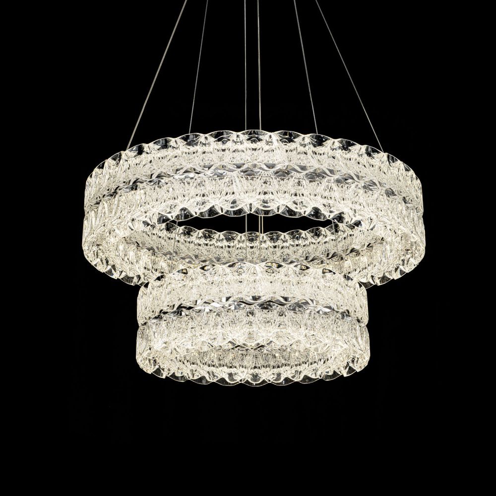 Люстра *60*13 см, LED*75W, 3000-6000K, Modelux  ML.8185.600.400 CR, Хром