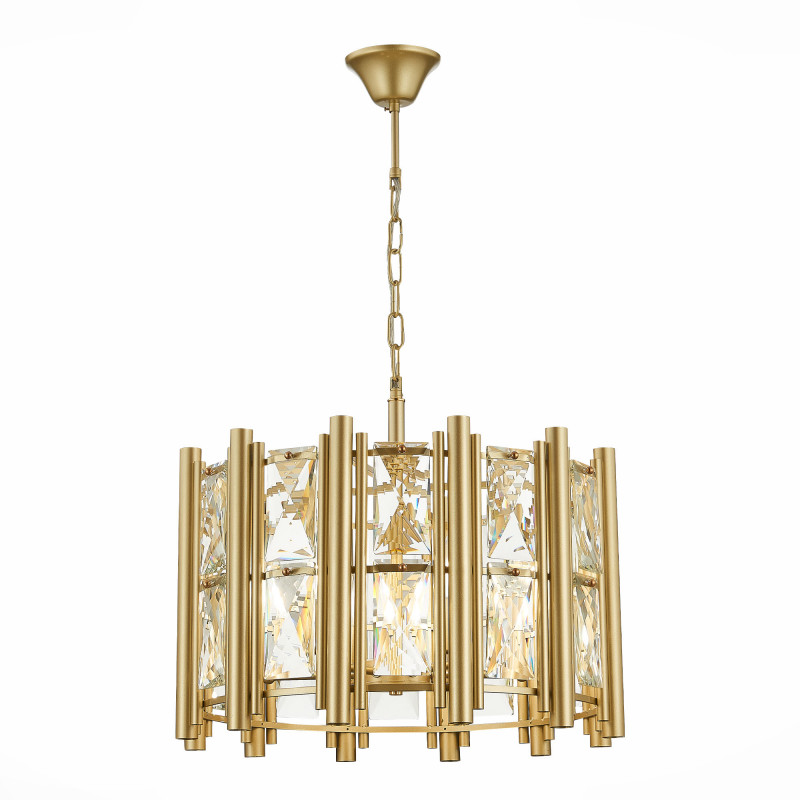 Люстра подвесная 50 см, ST LUCE CORSIA SL1623.203.06 шампань