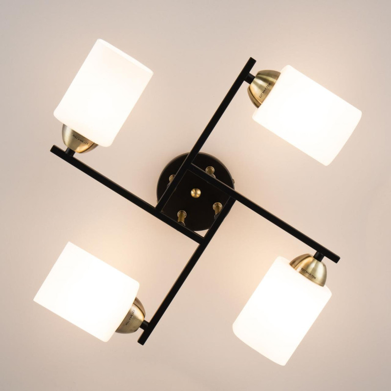 Люстра 46 см Citilux Генри CL130245 черный/бронза
