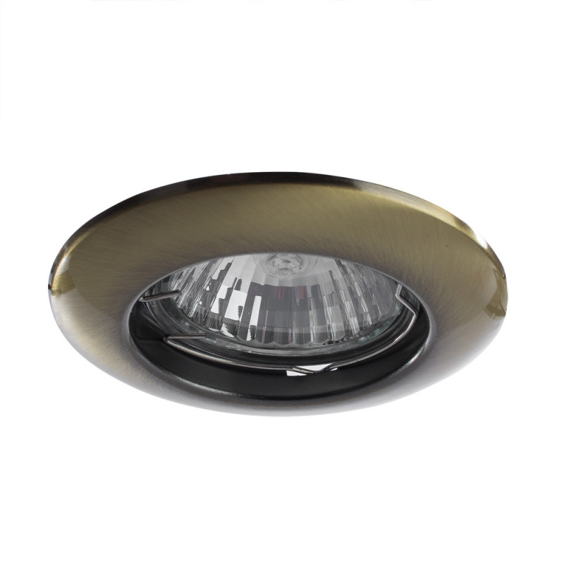 Врезной светильник Arte Lamp Praktisch A1203PL-1AB, античная бронза
