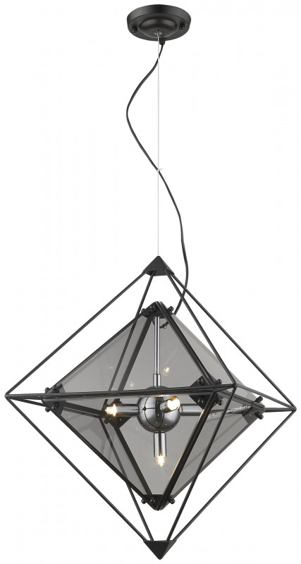 Светильник 40 см, Wertmark Rombo WE244.05.023, черный