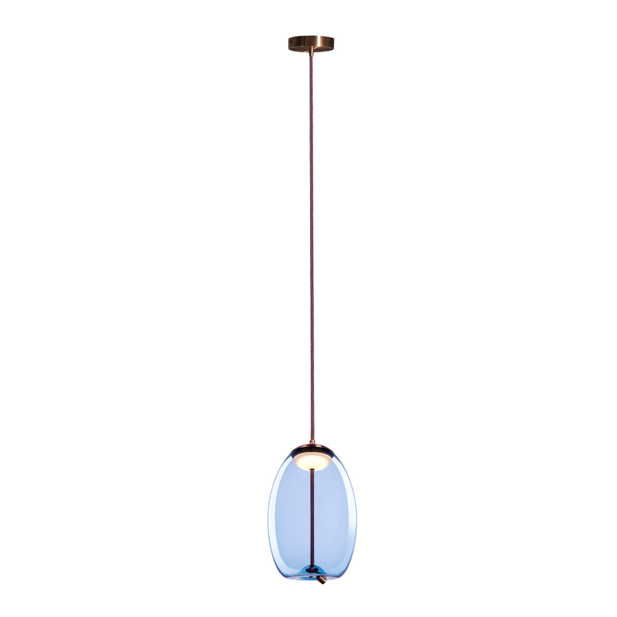 Подвесной светильник 12*23 см, 1*LED*5W LOFT IT Knot 8133-A mini медный