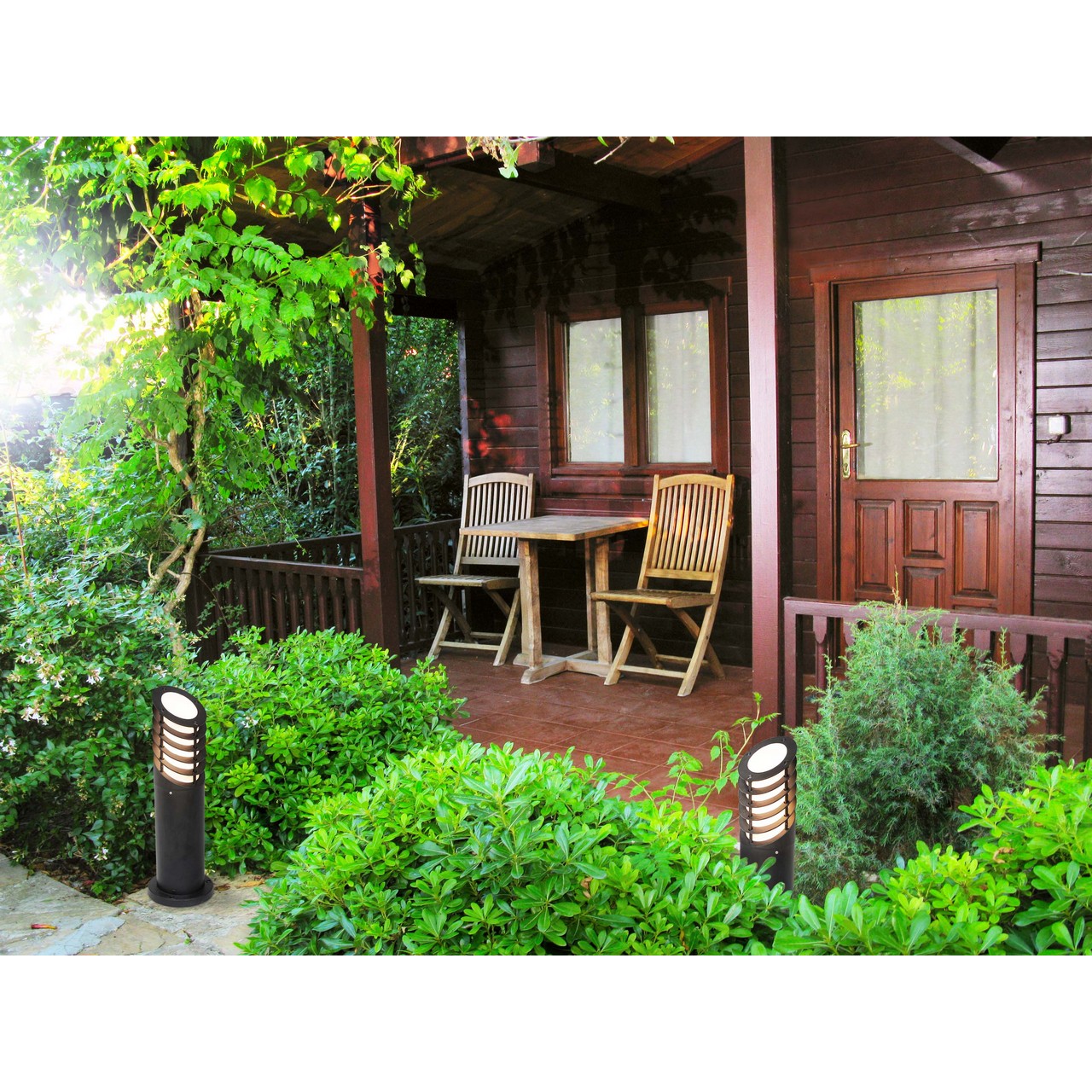 Светильник 21*66 см, 1*E27 черный De Markt Уран 803040401