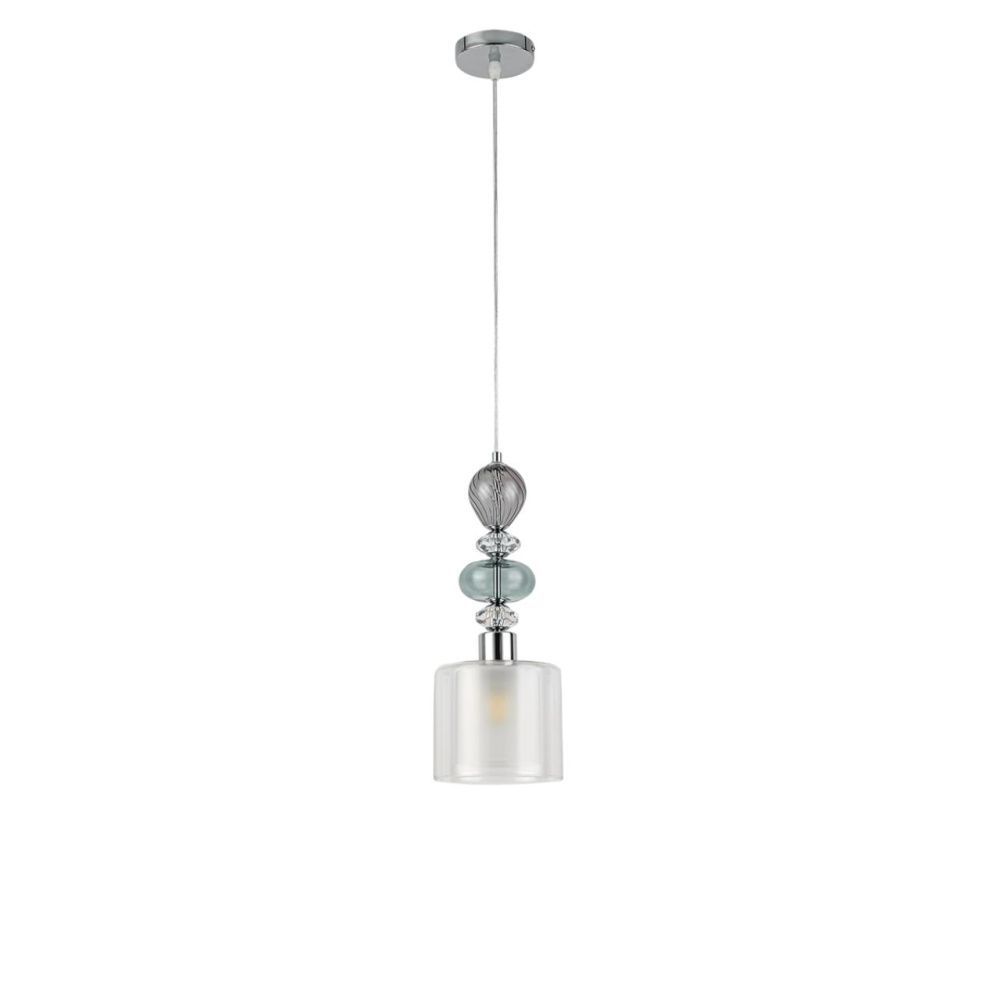 Подвес 15*15*120-120 см, 1*Е27*60W, K, Lumion Ganna LUM8292/1A, хром