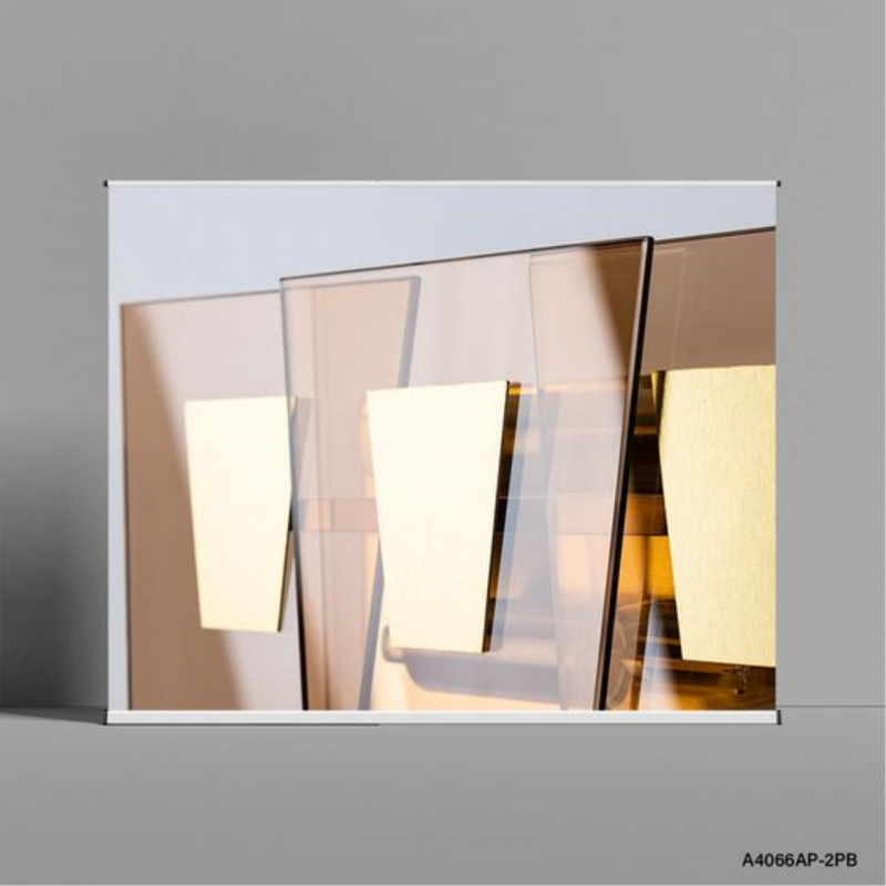 Светильник настенный 11*30*21 см, 2*E14 полированная медь Arte lamp Sophia A4066AP-2PB