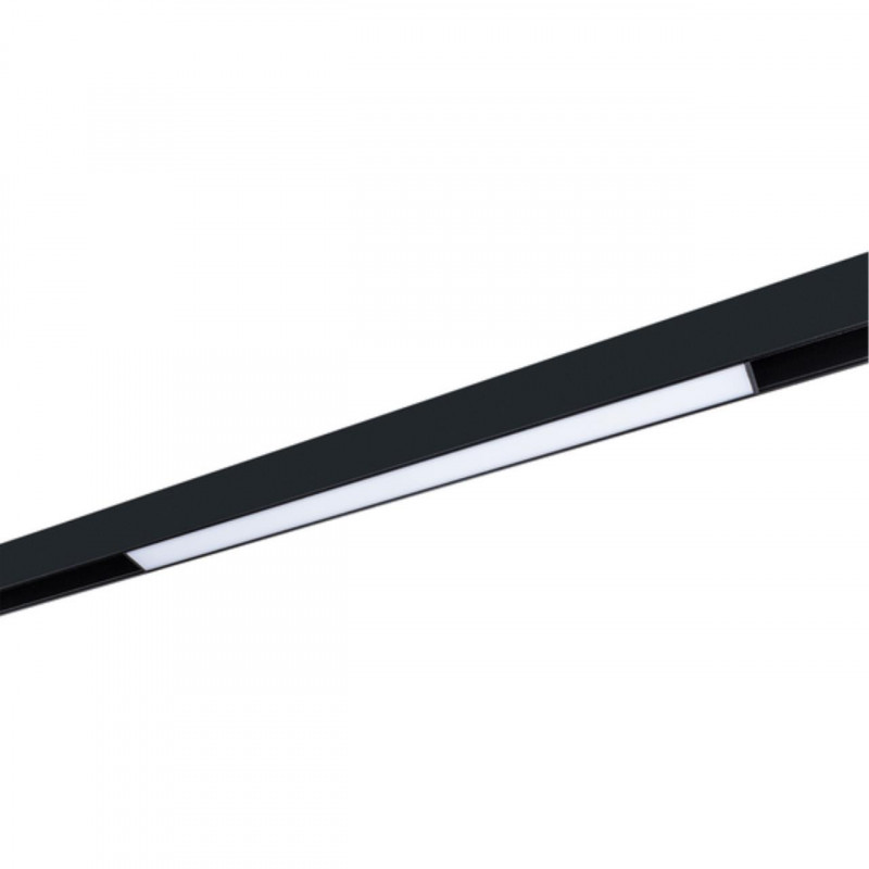 Трековый светильник 30,5*50 см, 1*LED*10W, 4000К, Arte lamp Linea Черный A4682PL-1BK