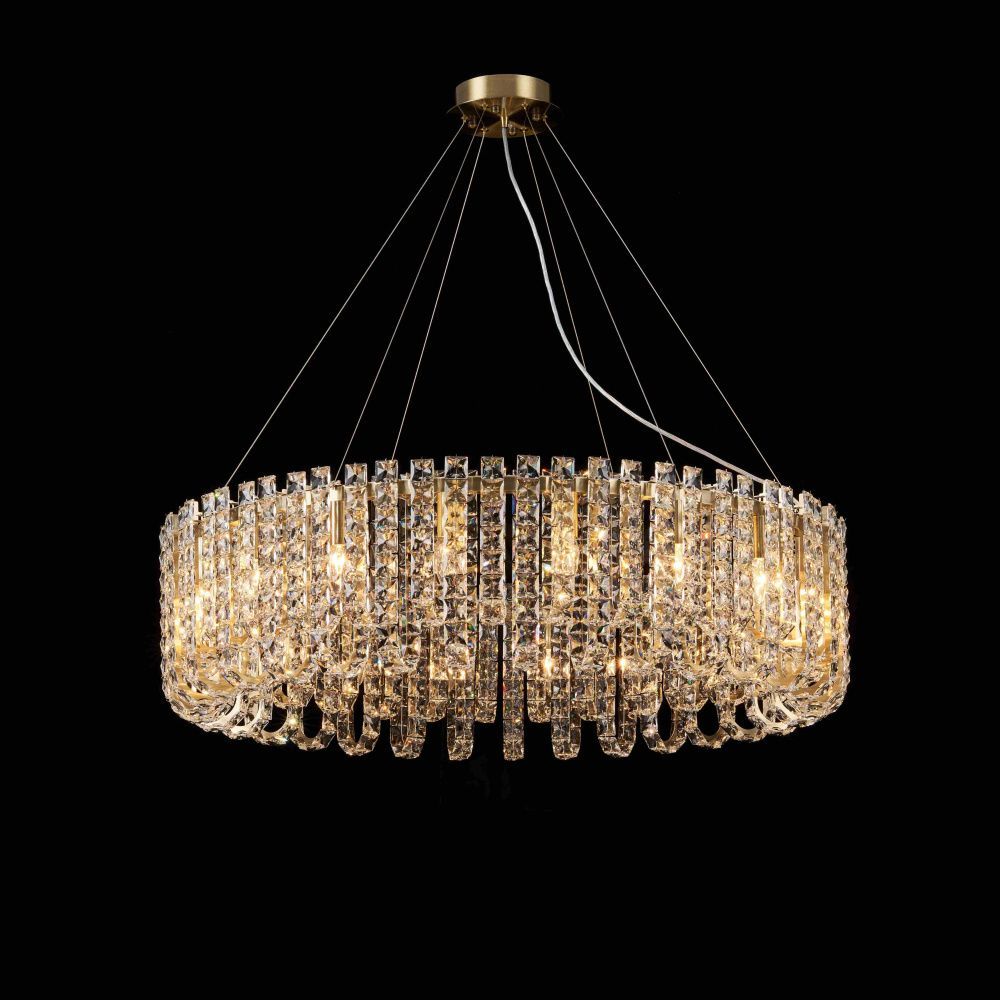 Люстра Ø1000*H280 (1500) мм, E14 18 x 40W (720W) NewRgy BRONZE (Бронза) NW082-ф1000*H280(1500) BRONZE