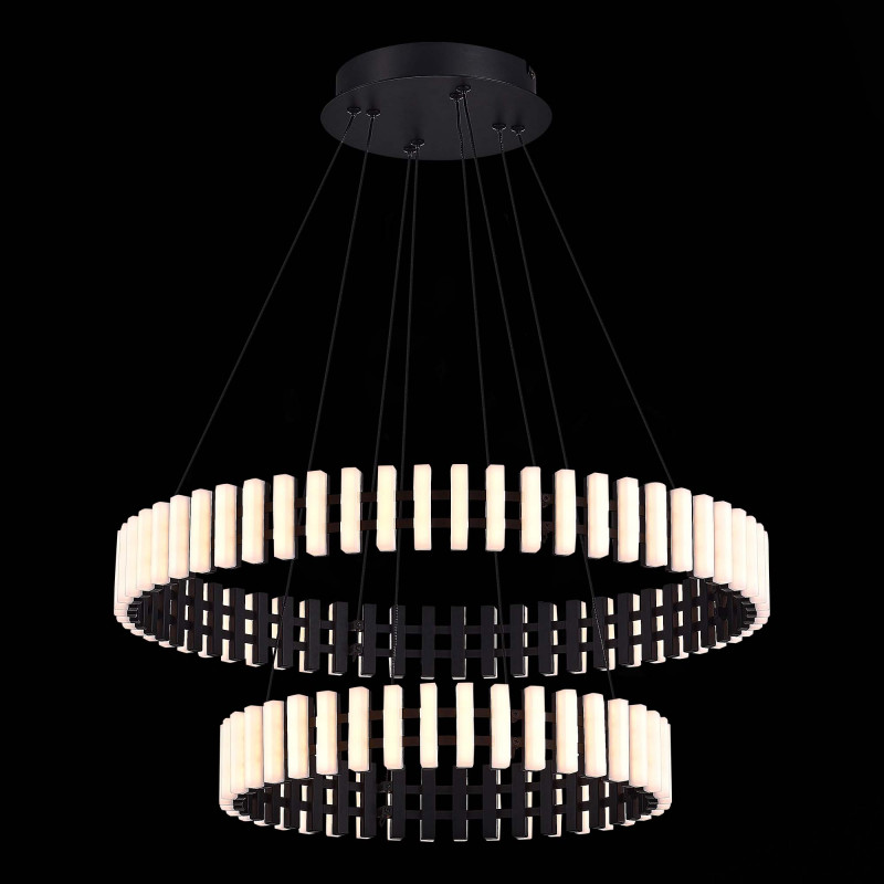 Люстра подвесная 60 см, 65W 3000K ST LUCE ESTENSE SL6203.403.65 Черный