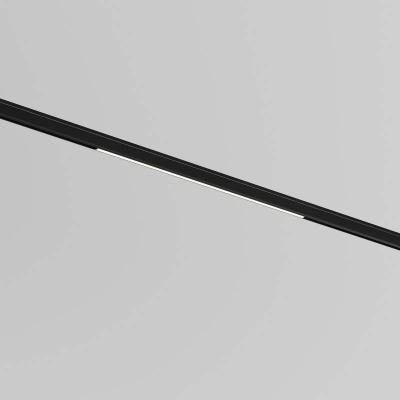 Трековый светильник 30*0,5*1,2 см, LED 5W 4000K Maytoni Technical Accessories for tracks Levity Basis TR190-1-5W4K-B черный