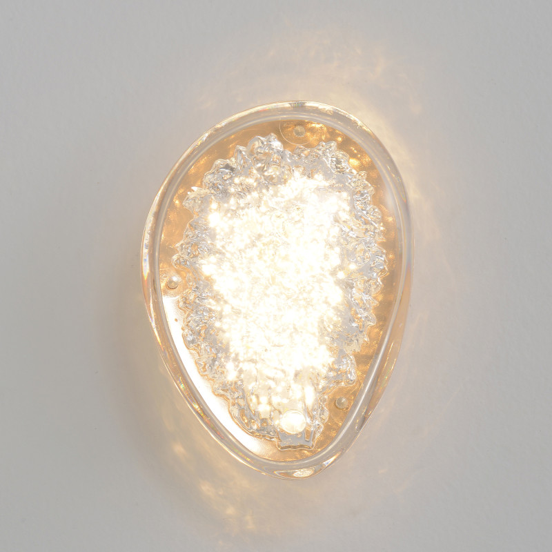 Светильник 9W, 3000-6000K, Crystal Lux FELICIDAD AP9W LED, золото