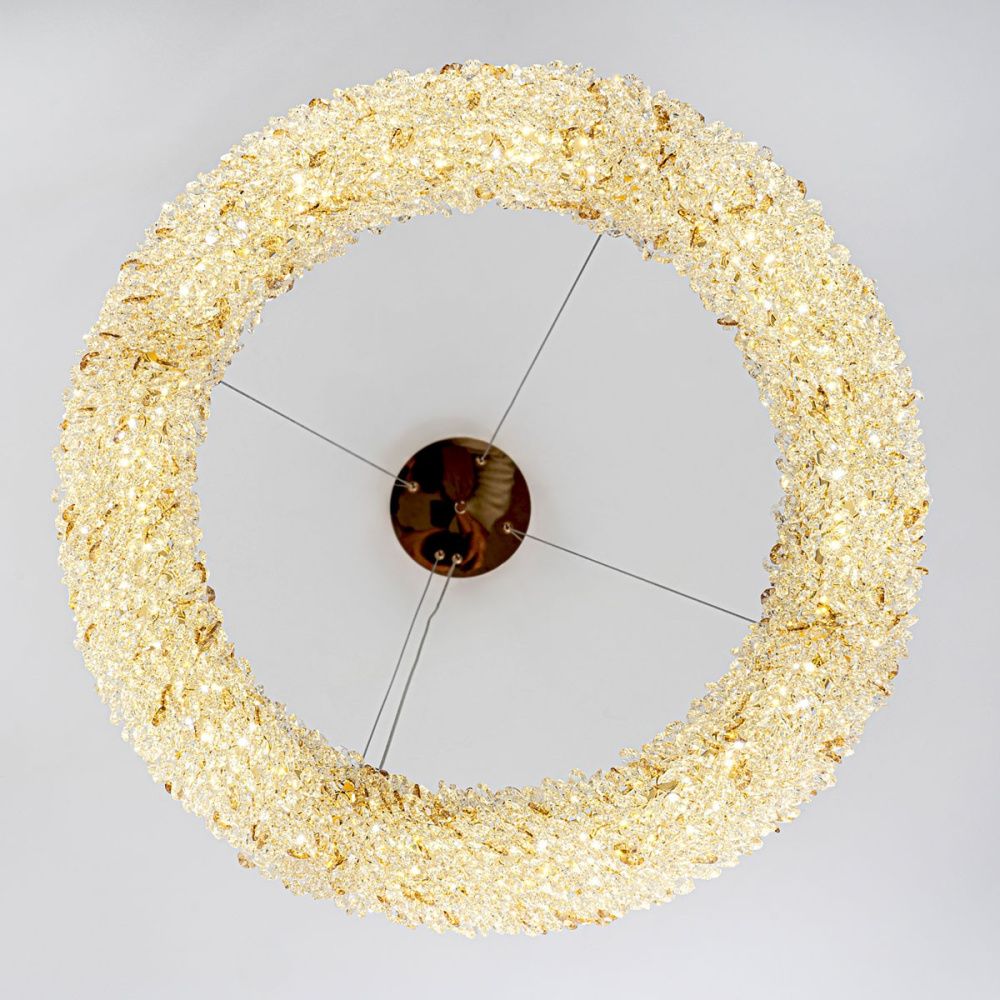 Подвесной светильник 60*30/100 см, LED 120W 2700-4600К MODESTYLE MS.6000.600 GD золото