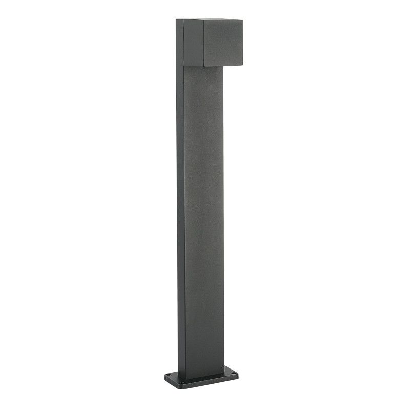 Садово-парковый светильник 15,8*13,9*80 см, *LED*12W, 3000K, ST-Luce BRIK SL9513.705.01, серый