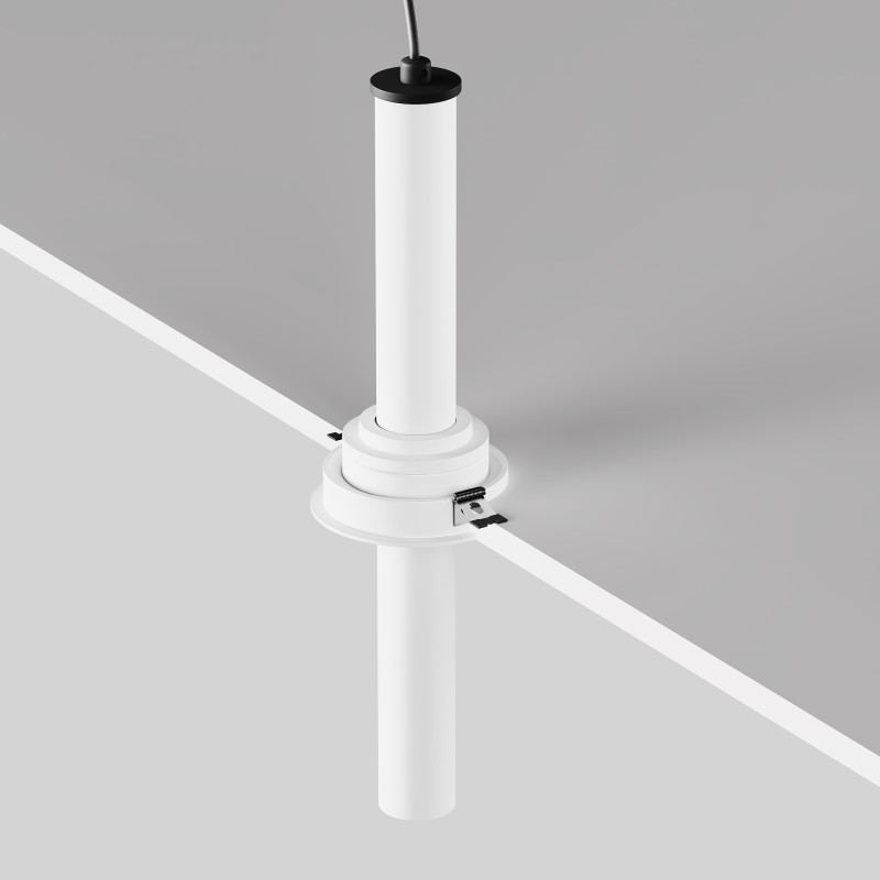 Встраиваемый светильник 3*3*31,6 см, LED, 7W, 3000К, Maytoni Technical Focus T C140RS-L300-7W3K-W белый