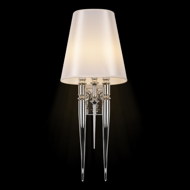 Настенный светильник 28*18*71 см, 2*E14*40W хром Loft It Brunilde 10207W/M Chrome