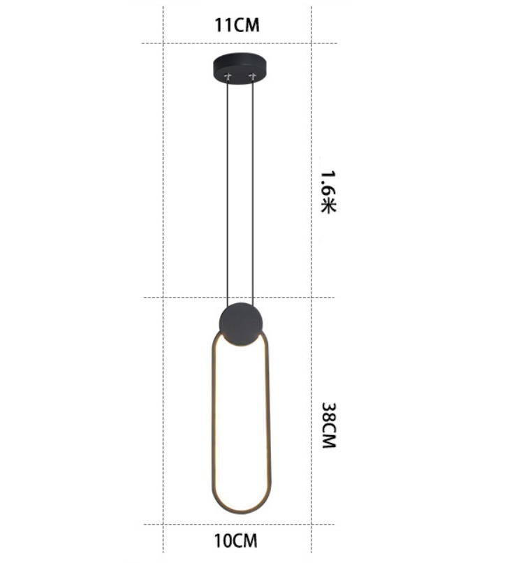 Подвесной светодиодный светильник Inodesign Mitch CB 44.1038