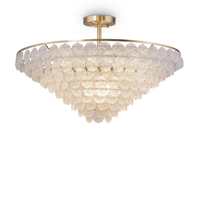 Люстра потолочная Maytoni Mazzo MOD130CL-14G, диаметр 73 см, золото