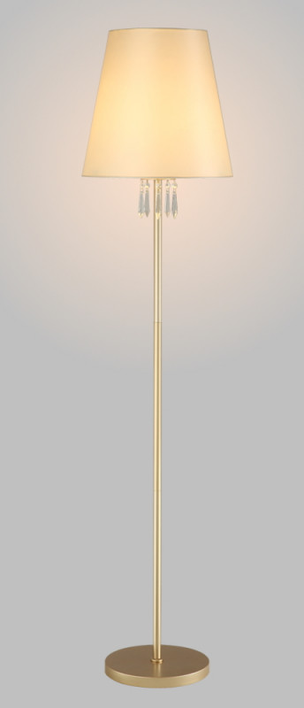 Торшер 35 см, Crystal Lux RENATA PT1 GOLD Золотой