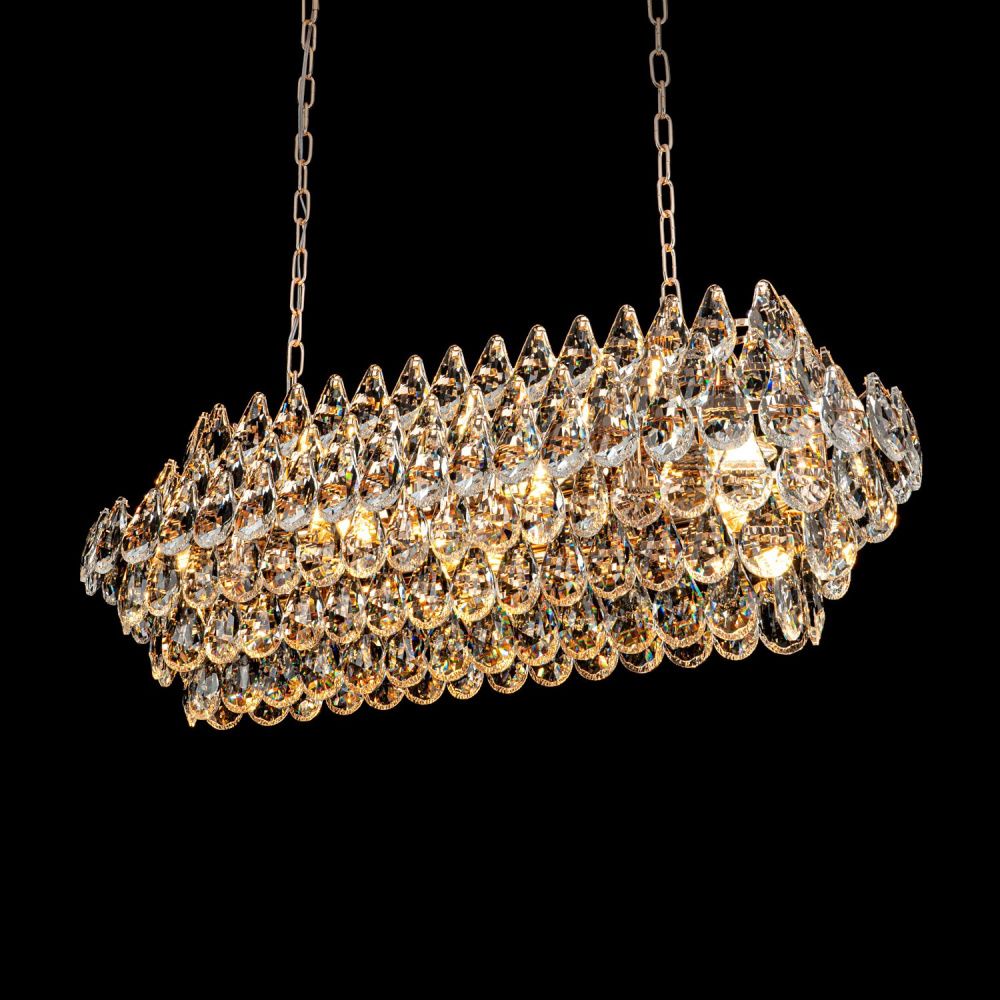 Подвесная люстра MODELUX premium ML.8861.17P GD