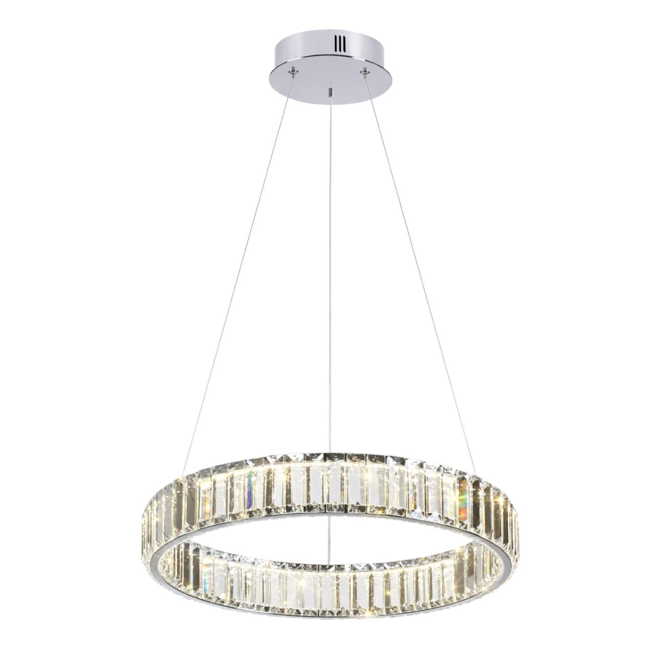 Светильник 50 см, 30W, 4000K, Odeon Light L-vision 4930/30L, хром