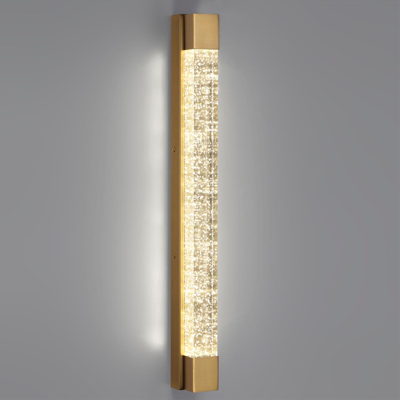 Бра 5,9*5,5*56 см, 1 LED*12W, 3000 К, Odeon Light Mirada, античная бронза 6681/12WL
