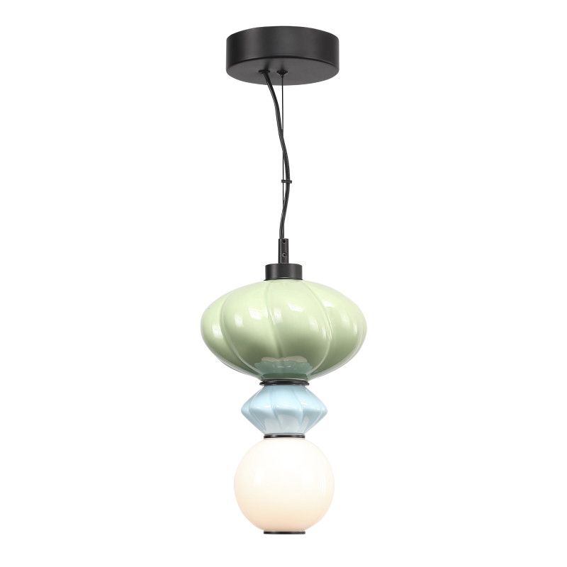 Подвесной светильник *20*-200 см, 1*LED, 8W, 3000K, ST-Luce Florentini SL6134.403.01, черный