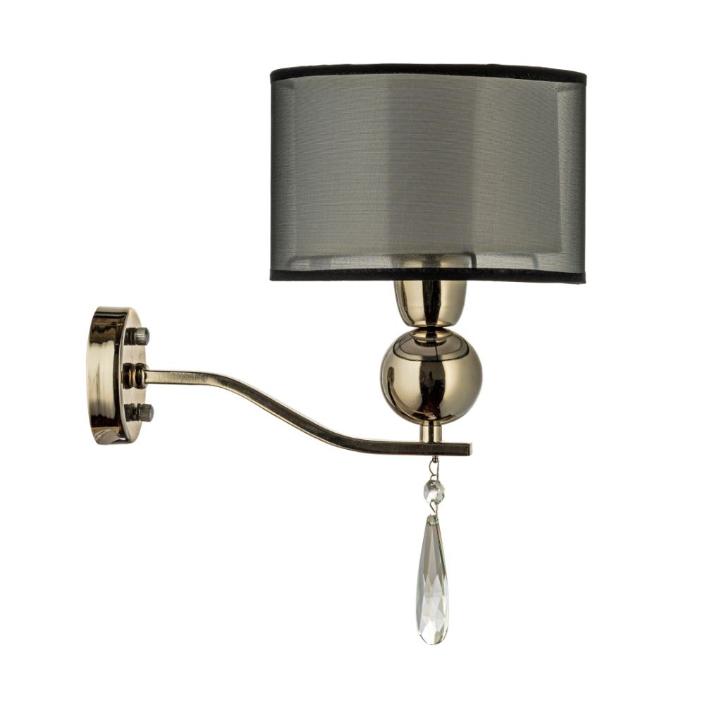 Бра *18*22 см, 1*E14*40W, Arti Lampadari Rufina Nickel Rufina E 2.1.1.600 N, Матовый никель