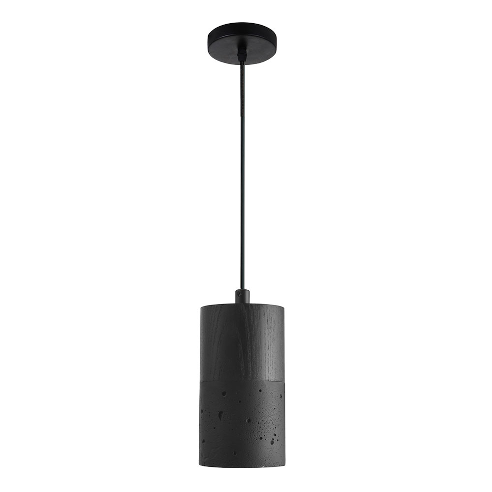 Подвесной светильник 15*8 см, 1*GU10, 5W, Divinare Cigno 2214/06 SP-5, Черный