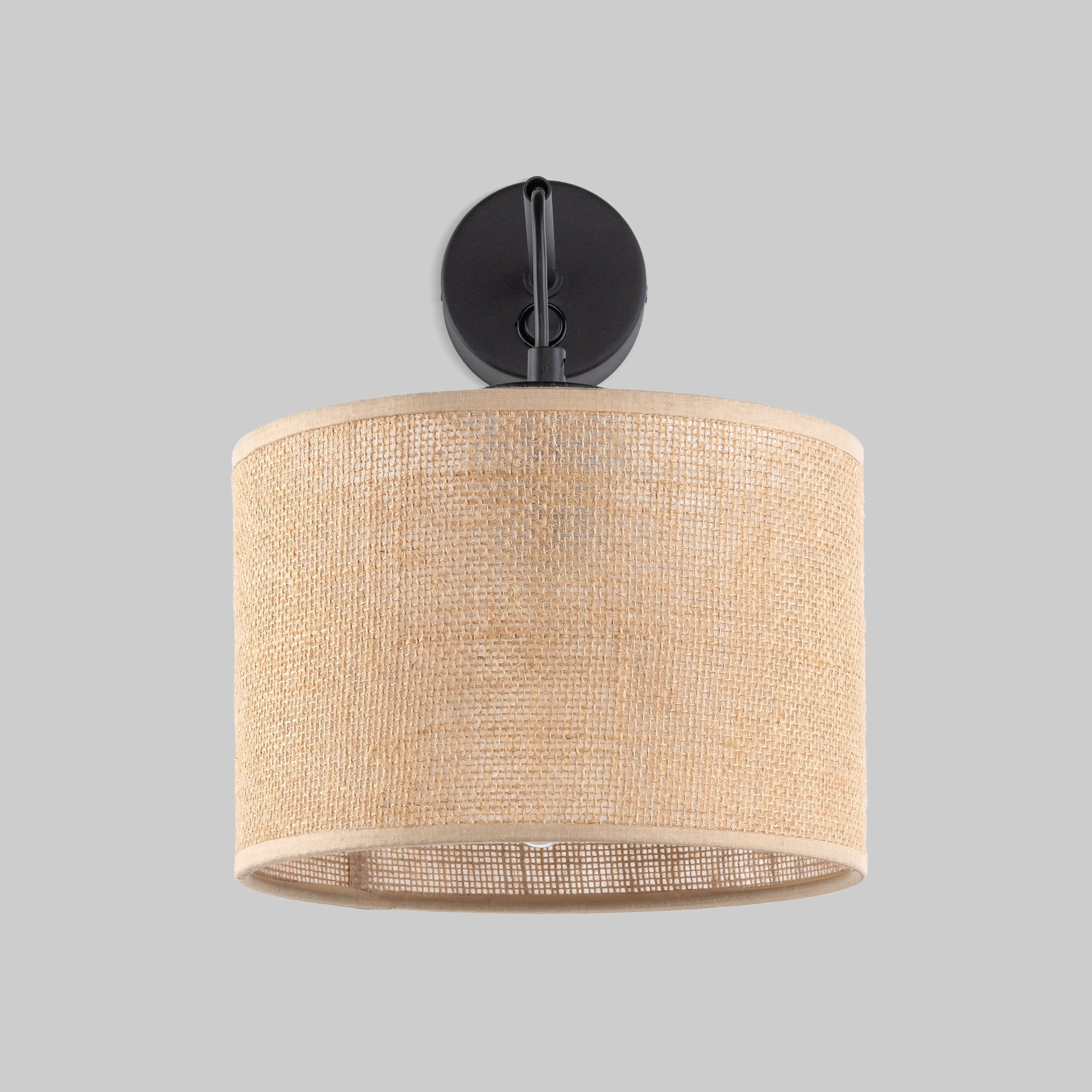 Бра 30*22*30 см, 1*E27, W,  TK Lighting Juta 6858, черный