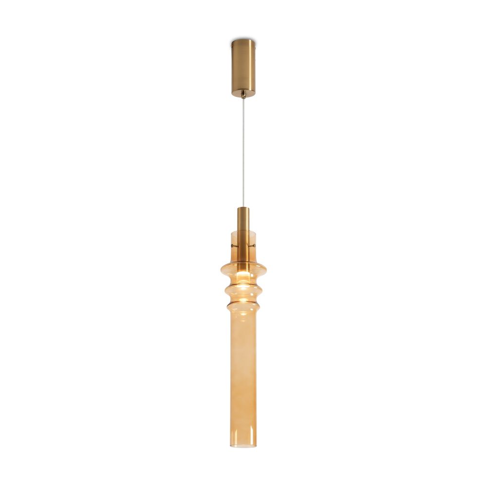 Подвесной светильник *11,5*70-260 см, 1*LED*6W, 3000K, Freya  FR5635PL-L6AM1, Латунь