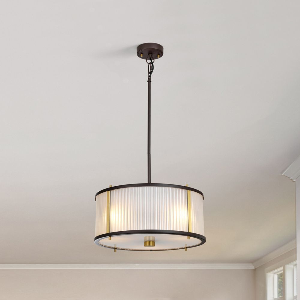 Подвесной светильник Elstead Lighting, Арт. DL-CORONA-3P-BAB