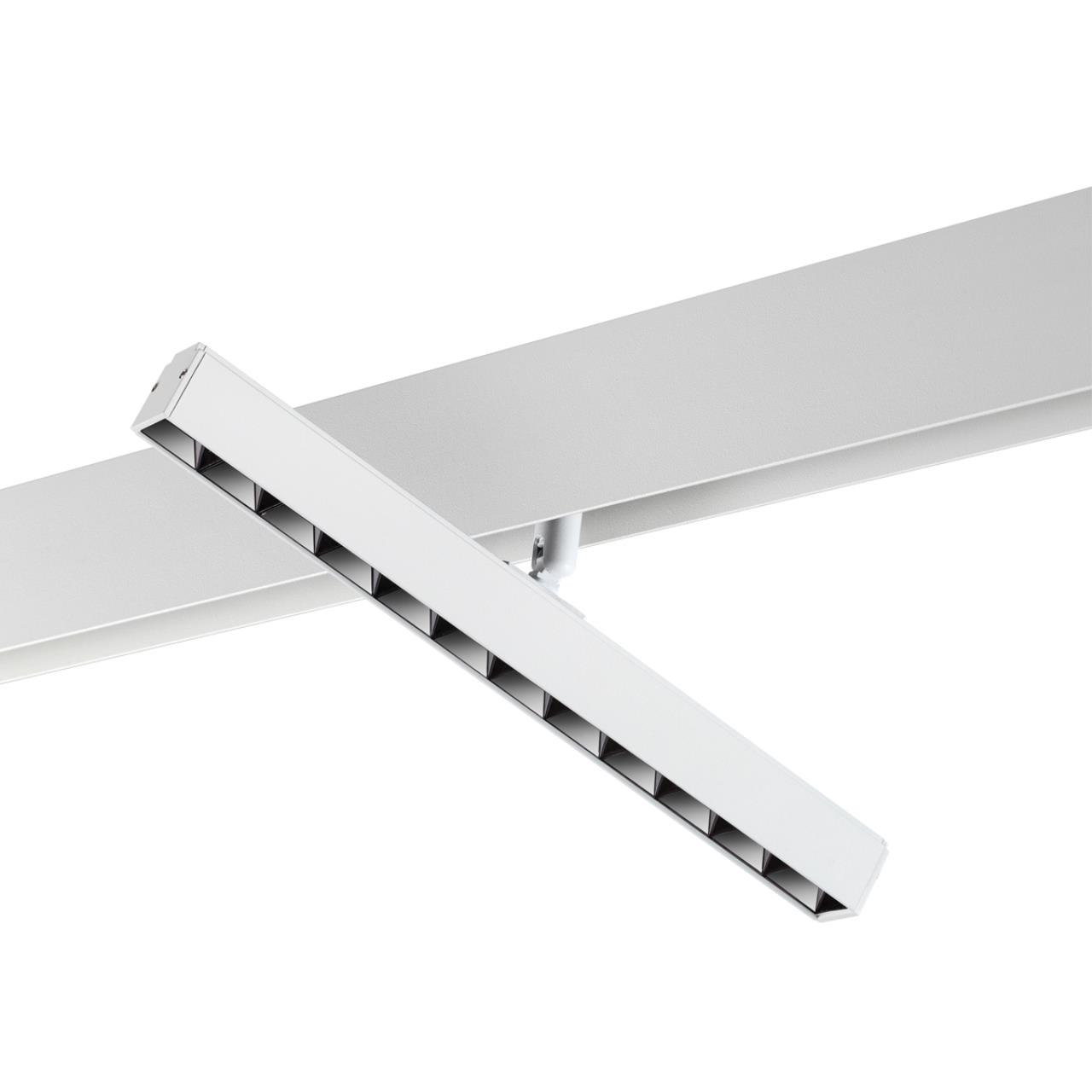 Трековый светильник для низковольтного шинопровода LED Novotech Flum 358609, 12W  LED, 4000K, белый